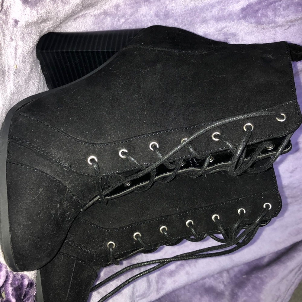 JustFab high-heel boots